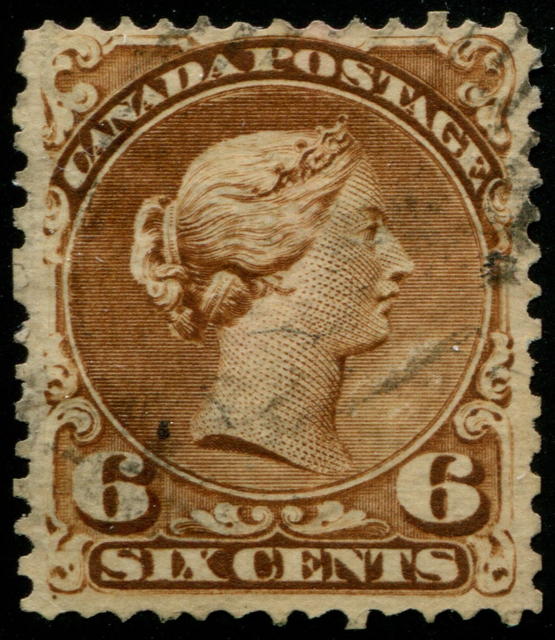 0027CA2505 - Canada #27iii - Used Major Re-Entry