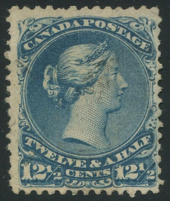 0028CA2308 - Canada #28a - Used Watermarked Bothwell Paper
