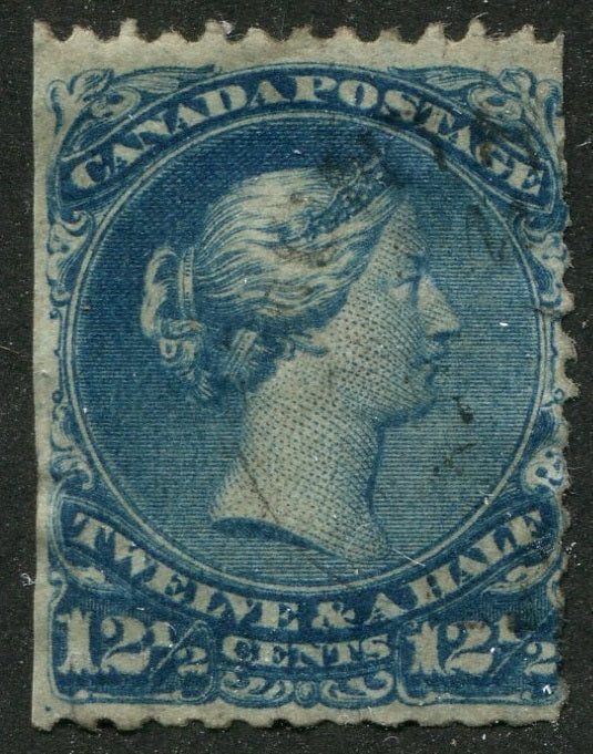 0028CA2509 - Canada #28a - Used Watermarked Bothwell Paper