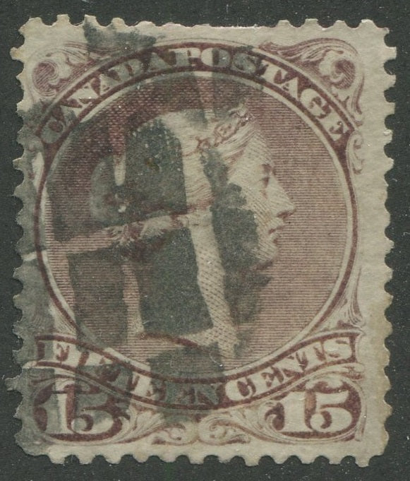 0029CA2305 - Canada #29, Fancy Cancel