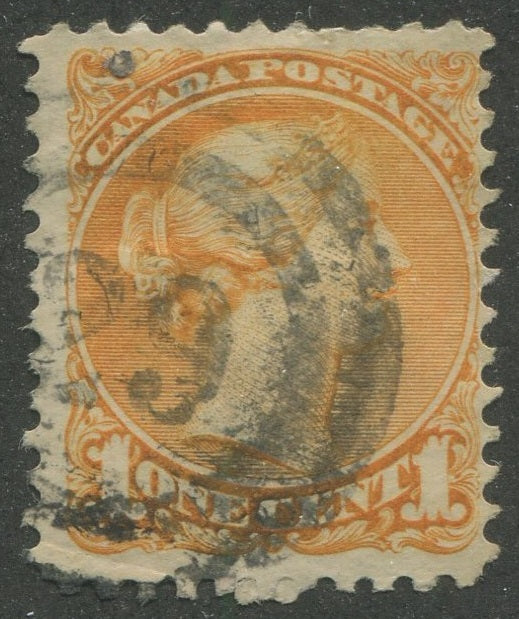 0035CA2311 - Canada #35, 2-Ring Numeral Cancel &#39;29&#39;