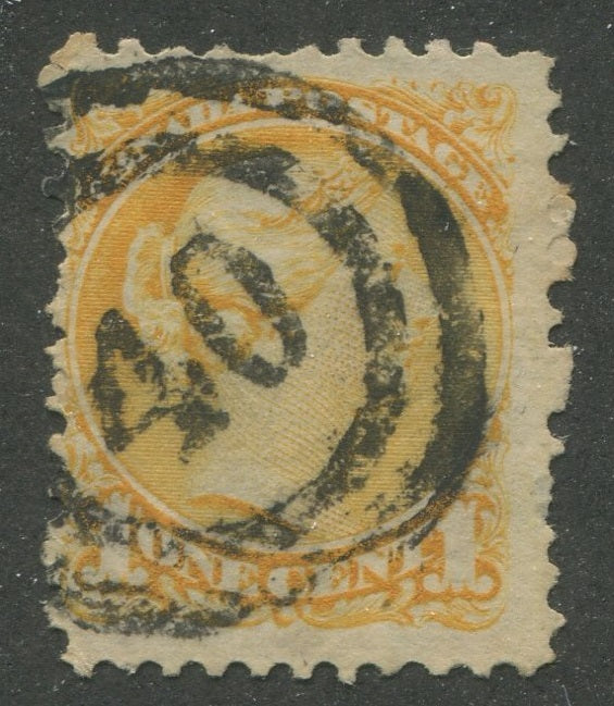 0035CA2311 - Canada #35, 2-Ring Numeral Cancel &#39;40&#39;