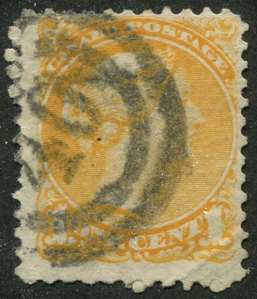 0035CA2604 - Canada #35 - 2-Ring Numeral Cancel '40'