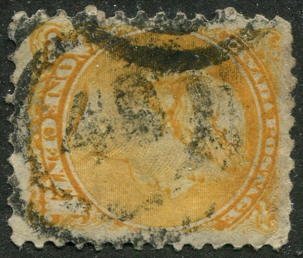 0035CA2604 - Canada #35 - 2-Ring Numeral Cancel '49'