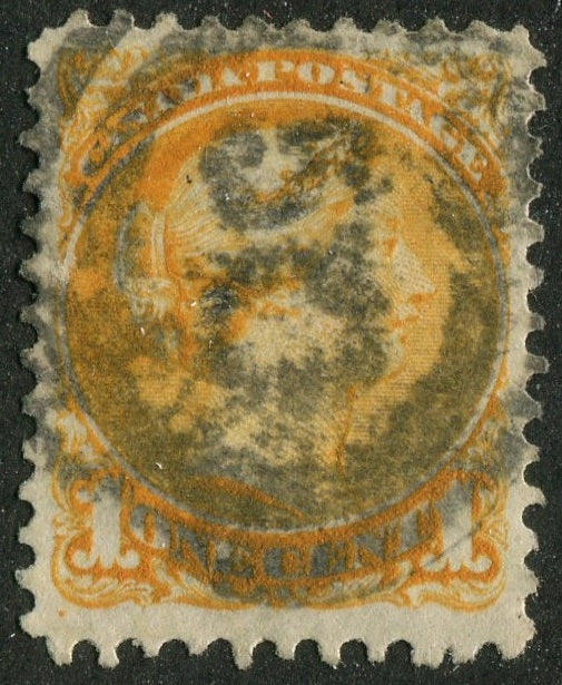0035CA2604 - Canada #35 - 2-Ring Numeral Cancel '50'