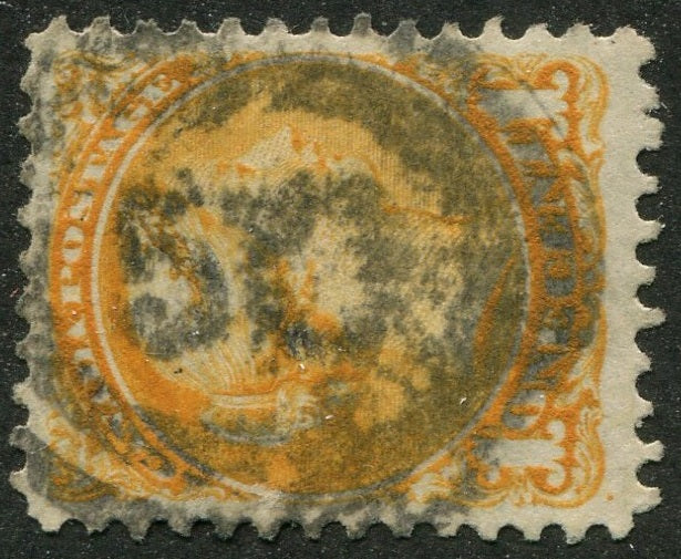 0035CA2604 - Canada #35 - 2-Ring Numeral Cancel '50'