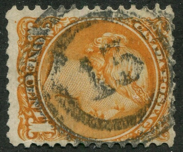 0035CA2510 - Canada #35a - 2-Ring Numeral Cancel &#39;13&#39;