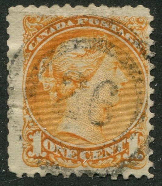 0035CA2510 - Canada #35a - 2-Ring Numeral Cancel &#39;26&#39;