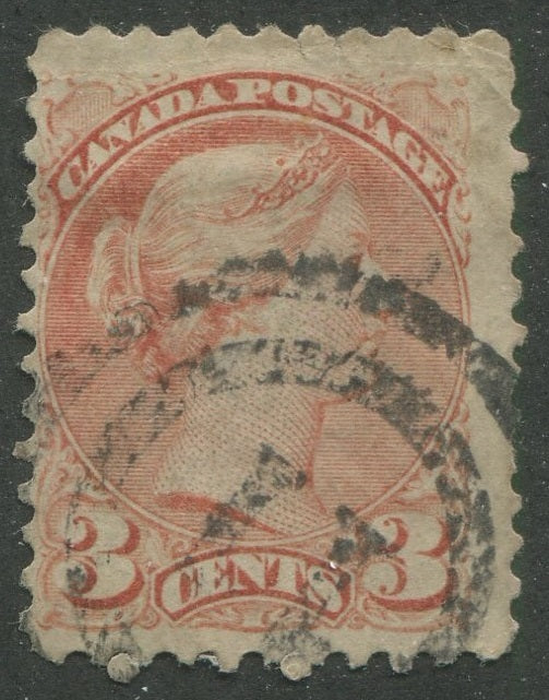 0037CA2311 - Canada #37, 2-Ring Numeral Cancel &#39;11&#39;