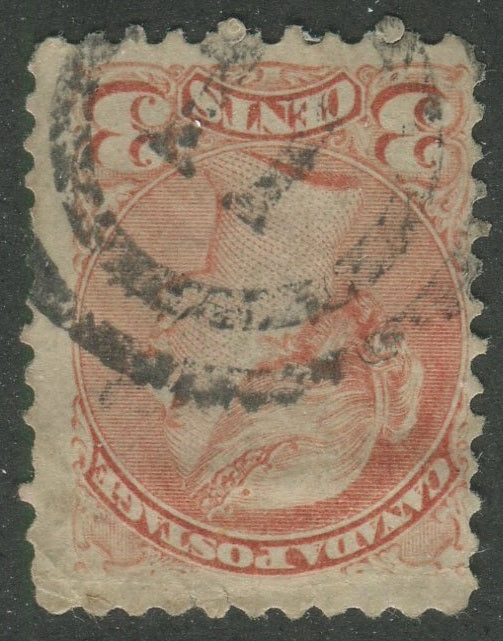 0037CA2311 - Canada #37, 2-Ring Numeral Cancel &#39;11&#39;