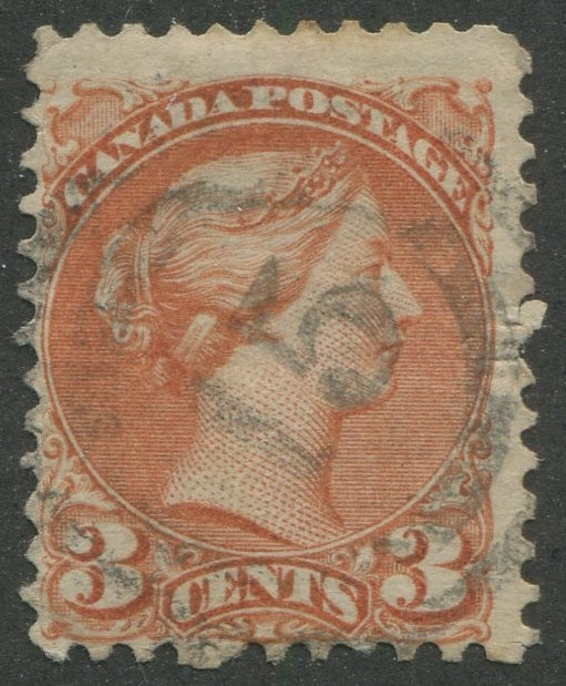 0037CA2311 - Canada #37, 2-Ring Numeral Cancel &#39;15&#39;