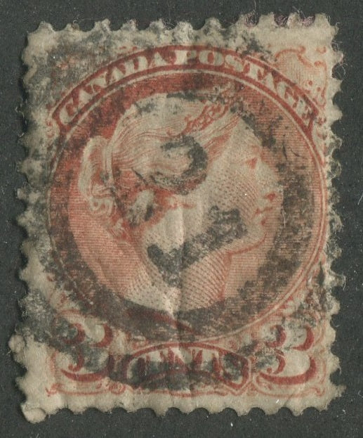 0037CA2311 - Canada #37, 2-Ring Numeral Cancel &#39;21&#39;