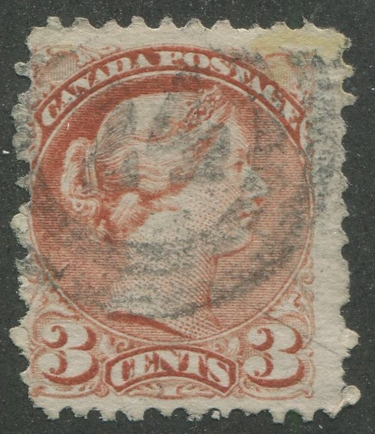 0037CA2311 - Canada #37, 2-Ring Numeral Cancel &#39;24&#39;