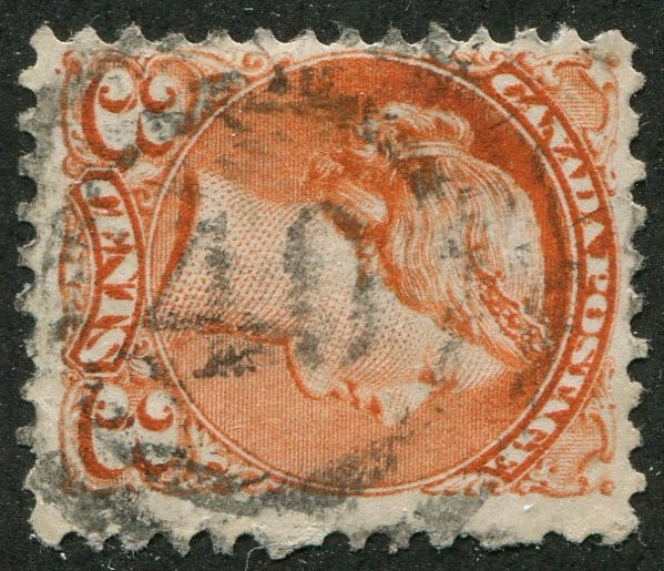 0037CA2404 - Canada #37 - 2-Ring Numeral Cancel &#39;40&#39;