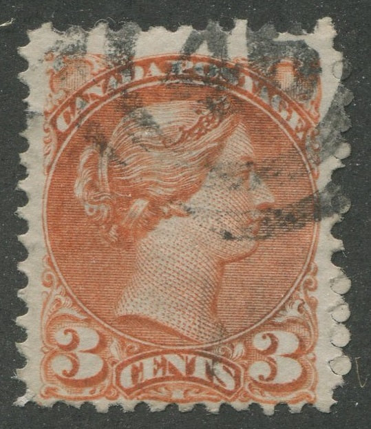 0037CA2311 - Canada #37, 2-Ring Numeral Cancel &#39;46&#39;