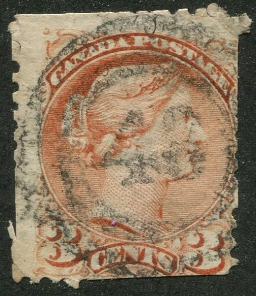 0037CA2510 - Canada #37 - 2-Ring Numeral Cancel &#39;48&#39;