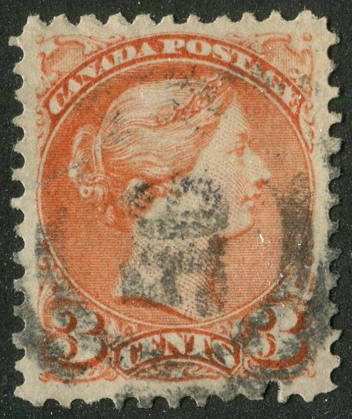 0037CA2604 - Canada #37 - 2-Ring Numeral Cancel '56'
