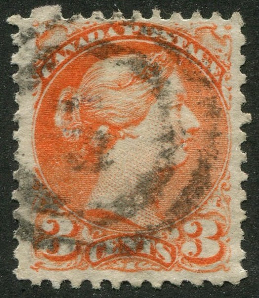 0037CA2511 - Canada #37, 2-Ring Numeral Cancel '5'