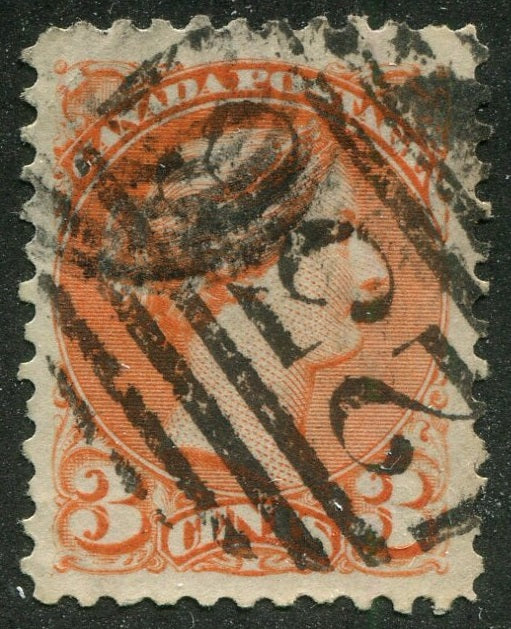 0037CA2510 - Canada #37, '236' Numeral Cancel