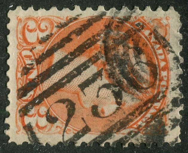 0037CA2510 - Canada #37, '236' Numeral Cancel