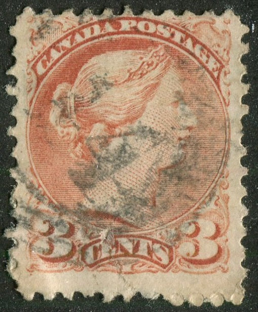 0037CA2604 - Canada #37 - 4-Ring Numeral Cancel '14'