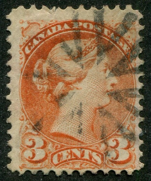 0037CA2608 - Canada #37, Fancy Cancel