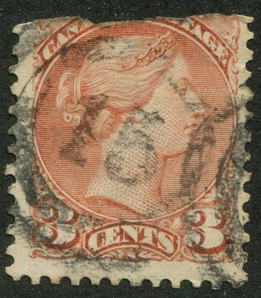 0037CA2510 - Canada #37b - 2-Ring Numeral Cancel &#39;15&#39;