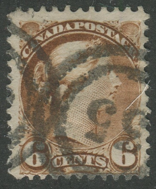 0039CA2312 - Canada #39, 2-Ring Numeral Cancel &#39;35&#39;