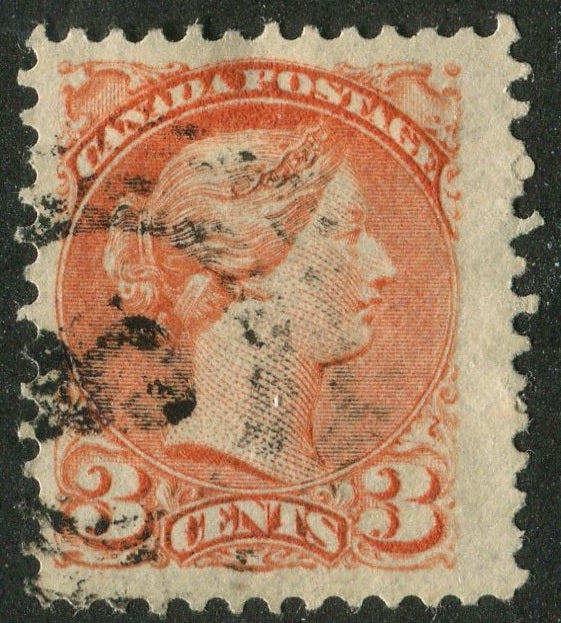 0041CA2604 - Canada #41 - 2-Ring Numeral Cancel '5'