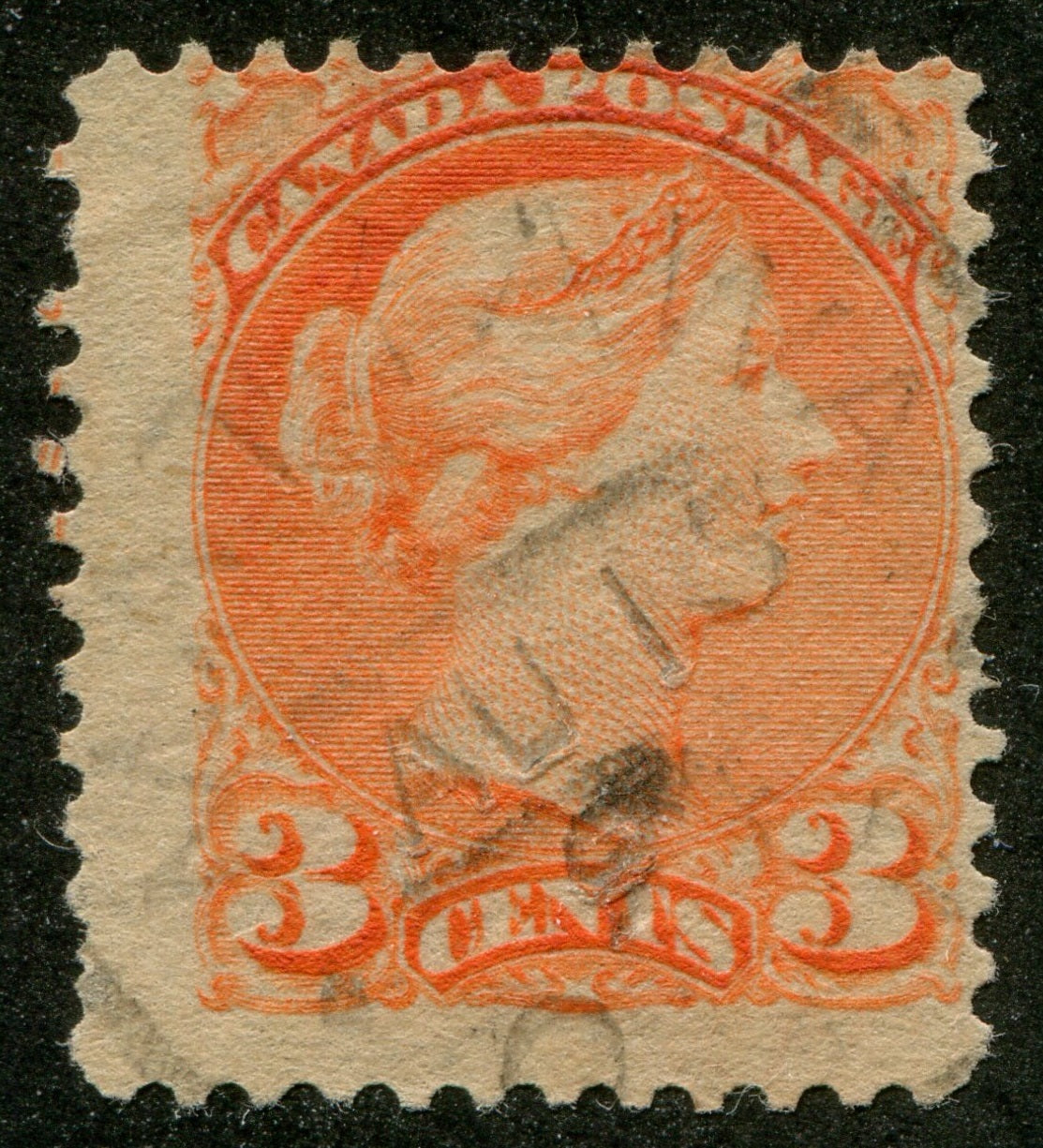 0041CA2510 - Canada #41 - Used Strong Re-Entry