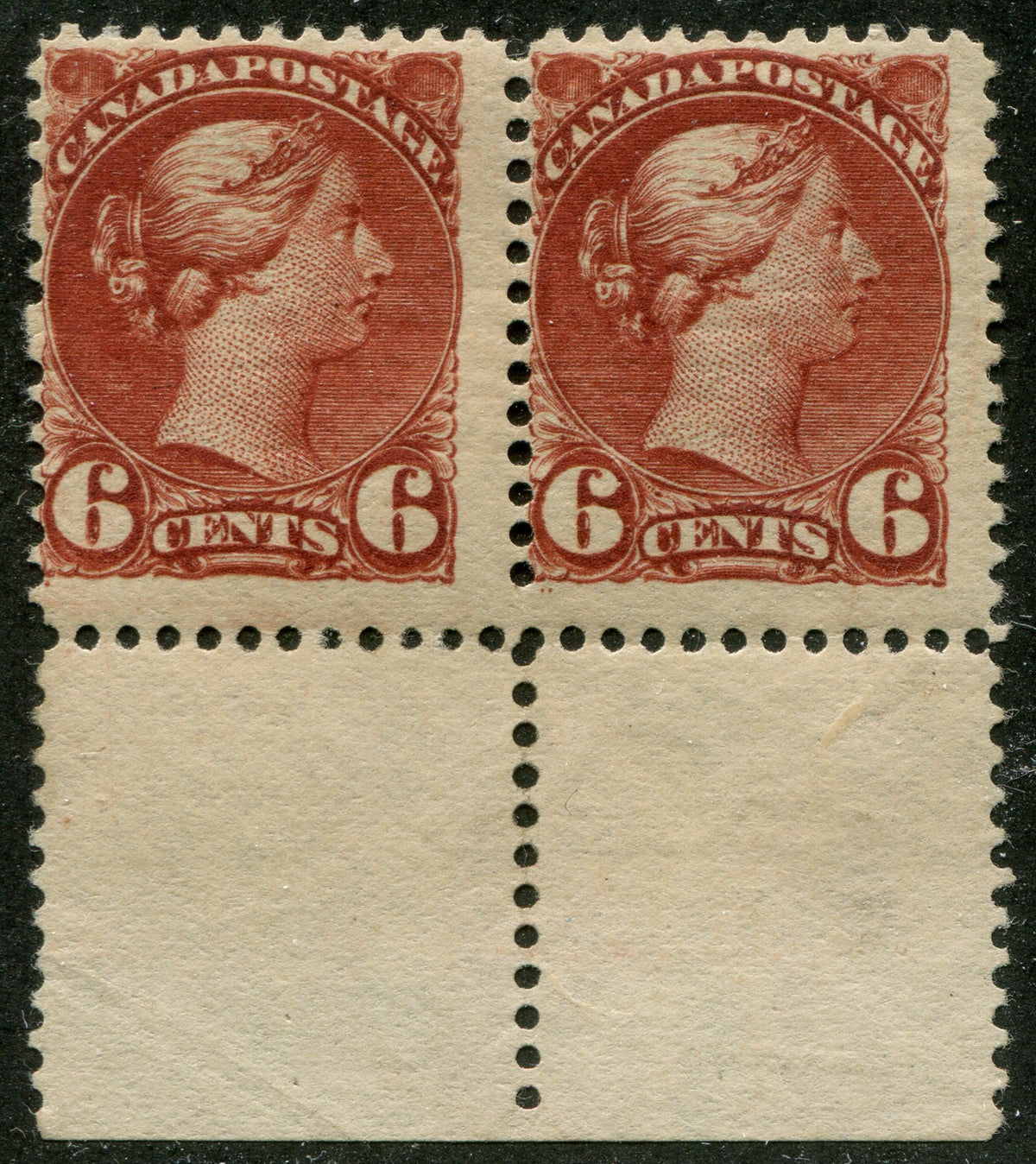 0043CA2602 - Canada #43 - Mint Re-Entry Pair
