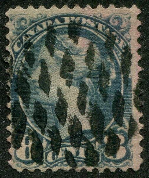 0044CA2604 - Canada #44, Fancy Cork Cancel