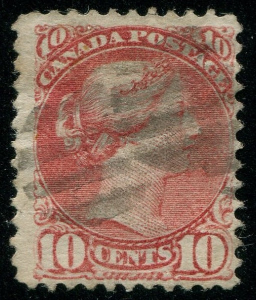 0045CA2501 - Canada #45a - Used Stitch Watermark