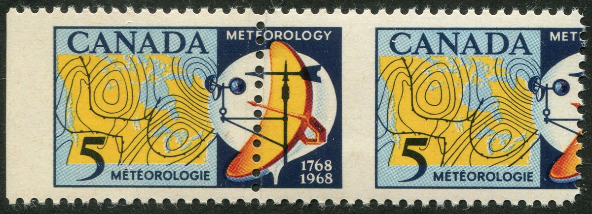 0479CA2602 - Canada #479 Mint Misperf Pair