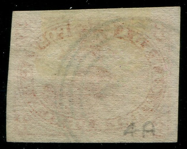 0004CA2407 - Canada #4 - 4-Ring Numeral Cancel &#39;21&#39;