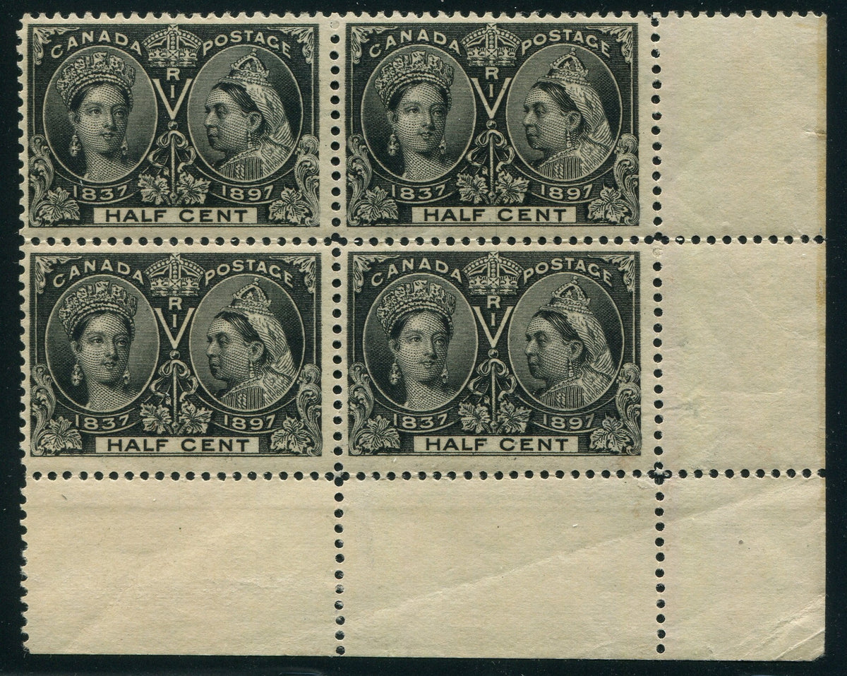 0050CA2512 - Canada #50 Corner Block of 4