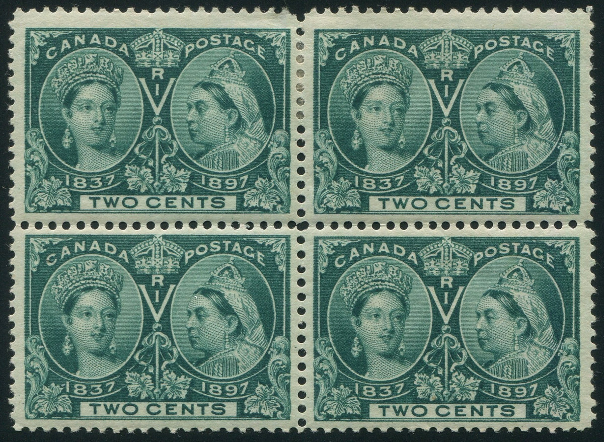 0052CA2603 - Canada #52i Block of 4