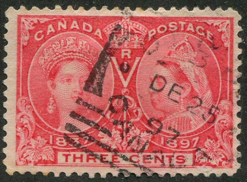 0053CA2511 - Canada #53, Christmas Day Squared Circle Cancel