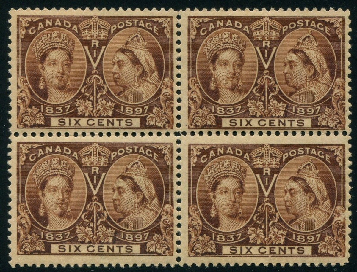 0055CA2603 - Canada #55 Block of 4