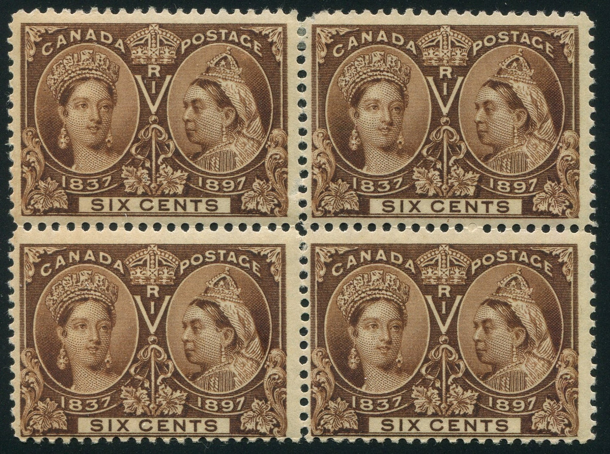 0055CA2603 - Canada #55 Block of 4