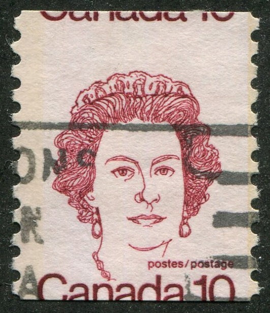 0605CA2609 - Canada #605 - Used Miscut