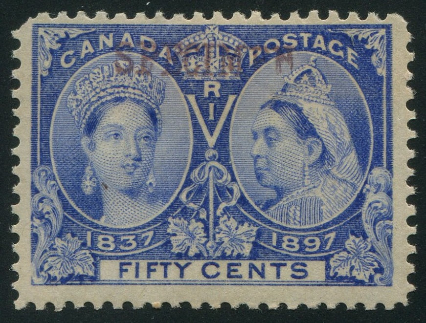 0060CA2308 - Canada #60ii - Mint Specimen Overprint