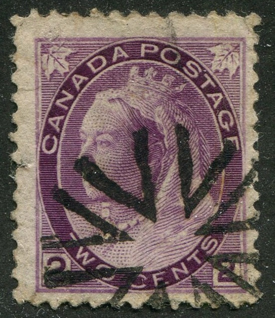 0076CA2604 - Canada #76, Fancy Cancel