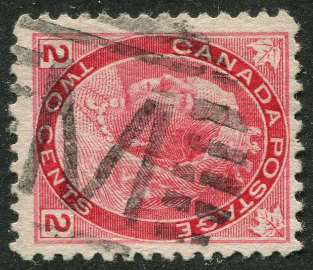 0077CA2604 - Canada #77, Fancy 'M' Cancel