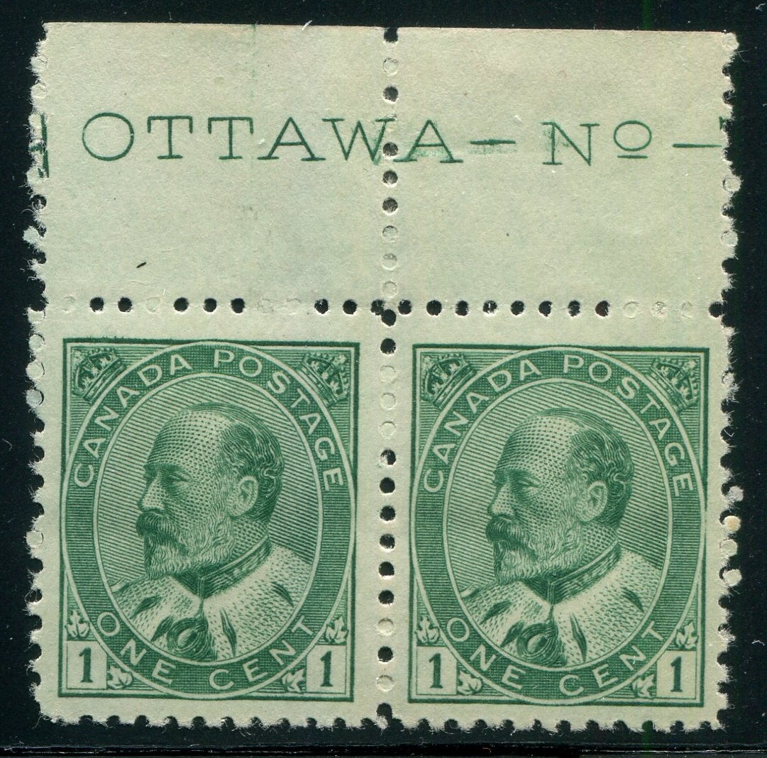 0089CA2608 - Canada #89 Plate Pair