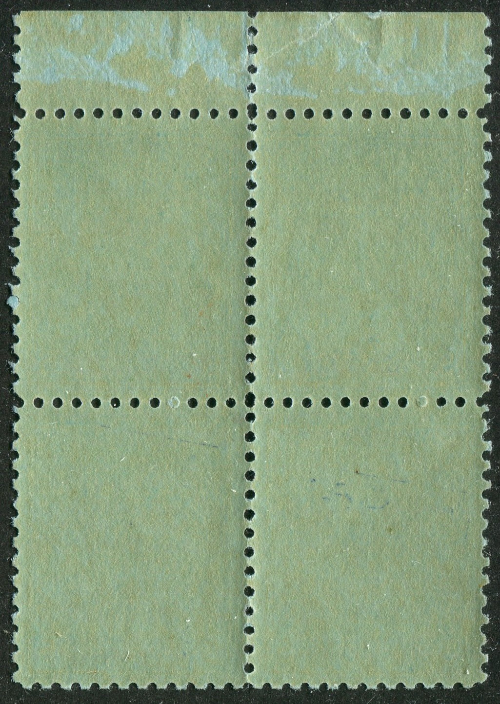 0091CA2510 - Canada #91 Top Margin Block of 4