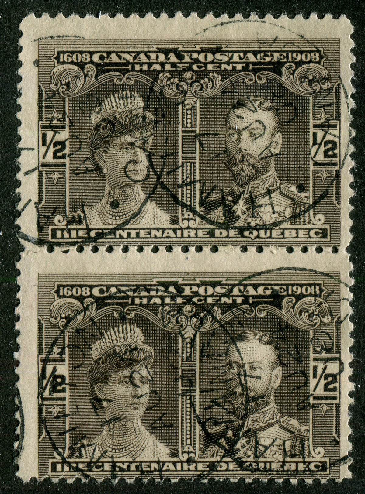0096CA2505 - Canada #96i - Used Major Re-Entry Pair