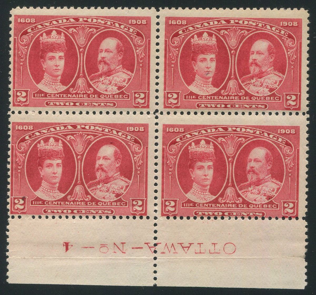 0098CA2603 - Canada #98 Plate Block