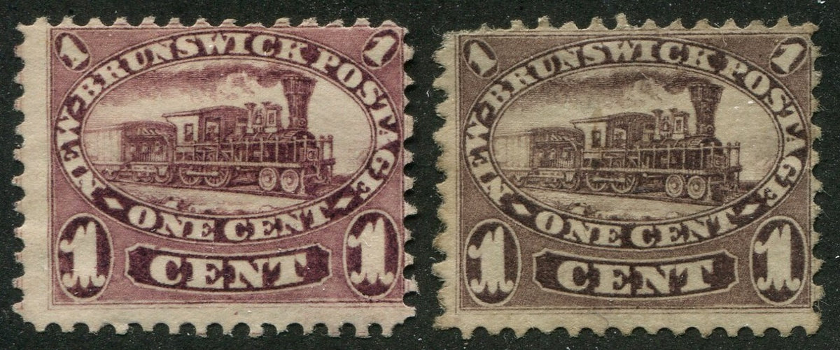 0006NB2410 - New Brunswick #6, 6a - Mint