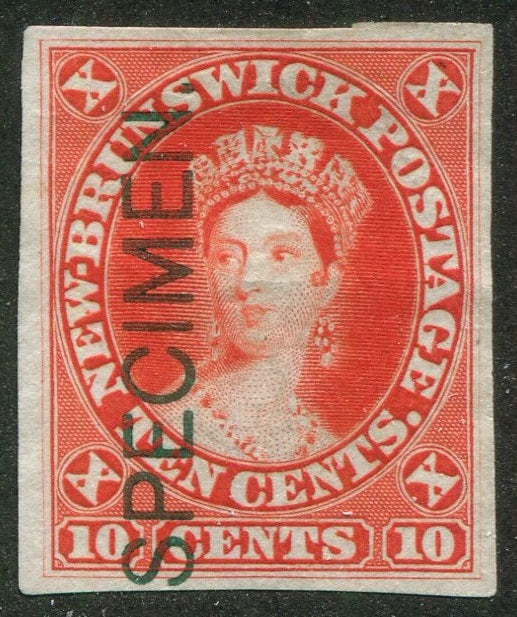 0009NB2511 - New Brunswick #9Pi - Plate Proof